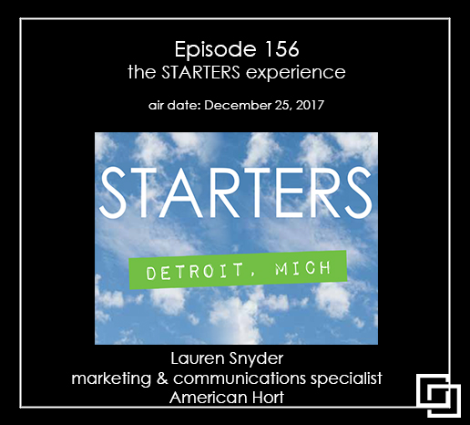 The STARTERS Experience - Detroit Michigan